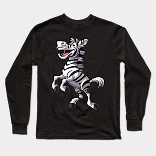 Zebra Endangerment Causes Long Sleeve T-Shirt